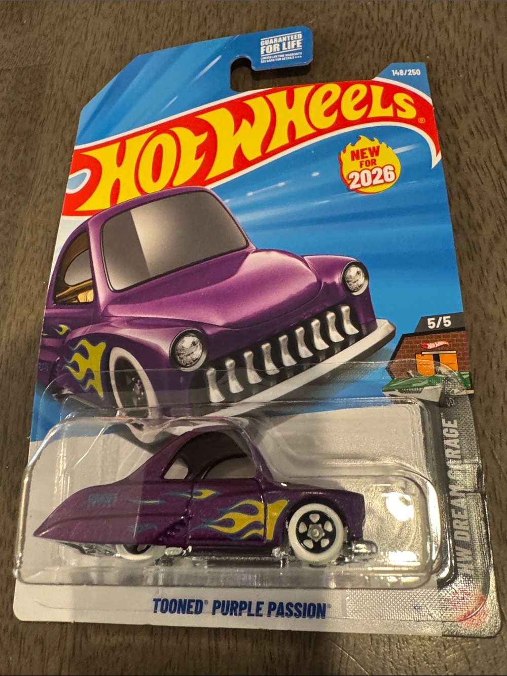 Hot Wheels Tooned Purple Passion Kids Toy Car - Purple